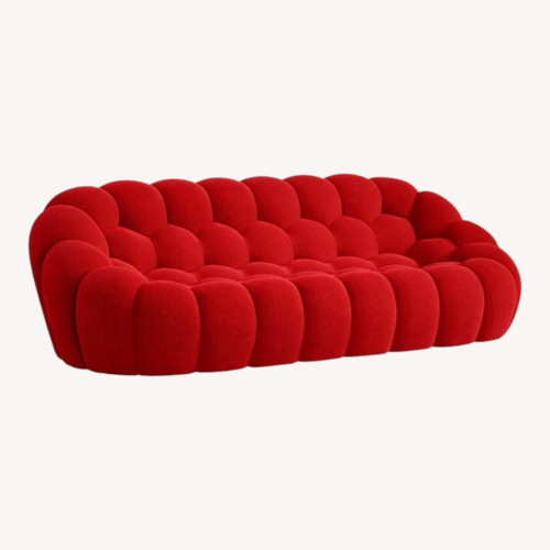 Used Roche Bobois Red Bubble Sofa for sale on AptDeco