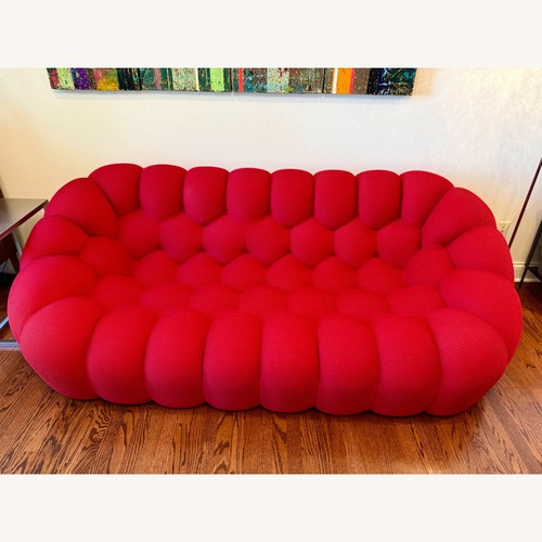 Used Roche Bobois Red Bubble Sofa for sale on AptDeco
