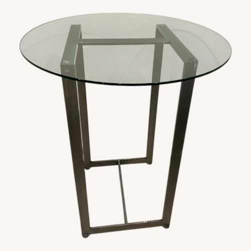 Used Theodores Glass Dining Set for sale on AptDeco