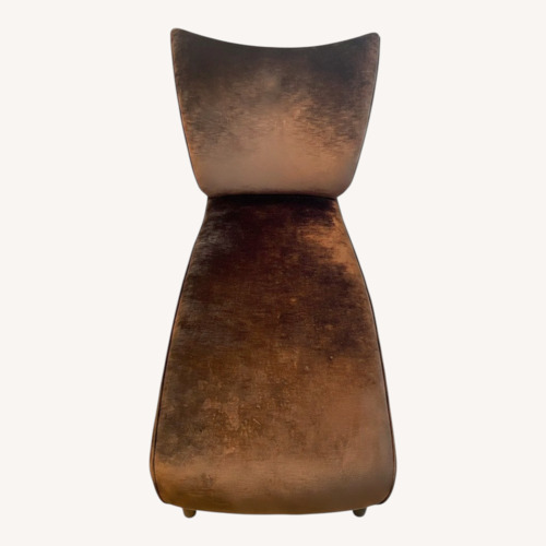 Used Theodores Dark Brown Velvet Chaise Lounge for sale on AptDeco