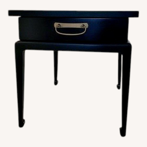 Used Black Asian Design Side Table for sale on AptDeco