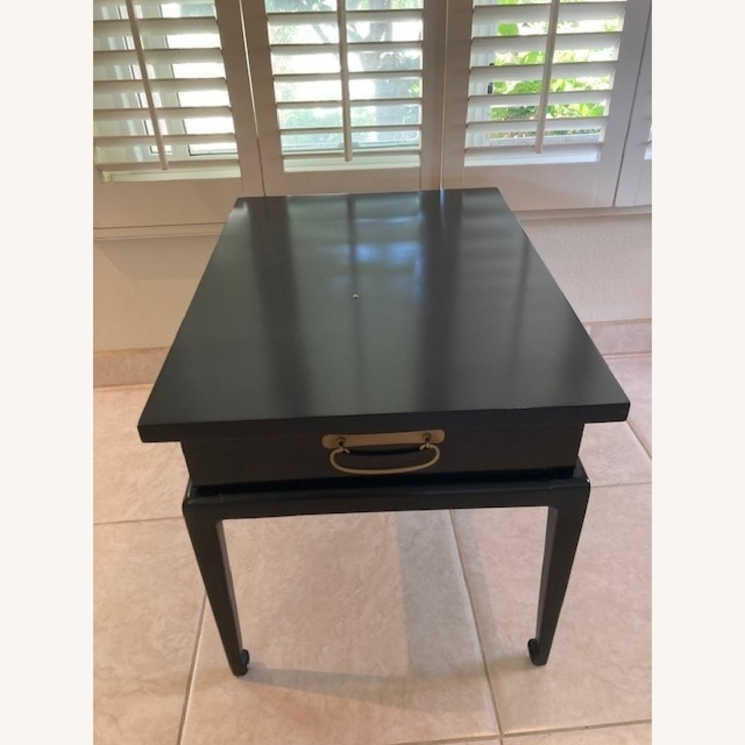 Black Asian Design Side Table - image-3
