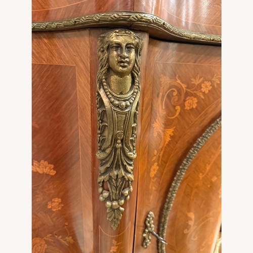 Used Antique Marquetry Inlay Commode Made in France for sale on AptDeco