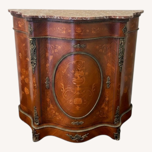 Used Antique Marquetry Inlay Commode Made in France for sale on AptDeco