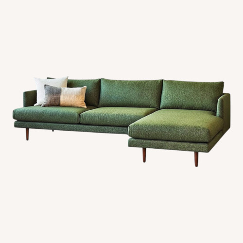 Used Article Burrard Green Sectional for sale on AptDeco