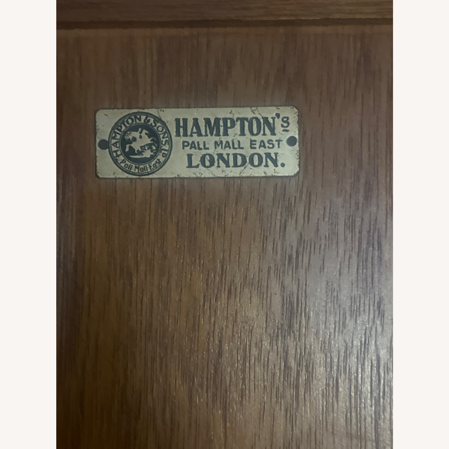 Antique Wardrobe with Inlay Detail - image-6