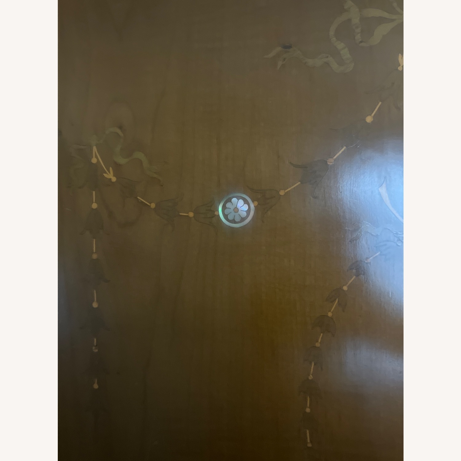 Antique Wardrobe with Inlay Detail - image-9