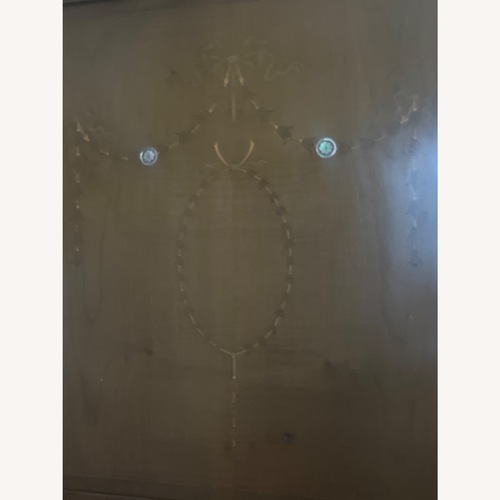 Used Antique Wardrobe with Inlay Detail for sale on AptDeco