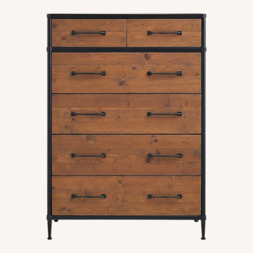 Used Pottery Barn Juno Reclaimed Wood 6-Drawer Dresser for sale on AptDeco