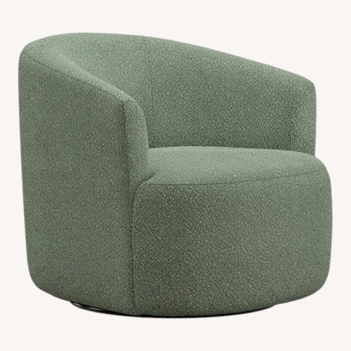 Used Walmart Boucle Swivel Accent Chair for sale on AptDeco