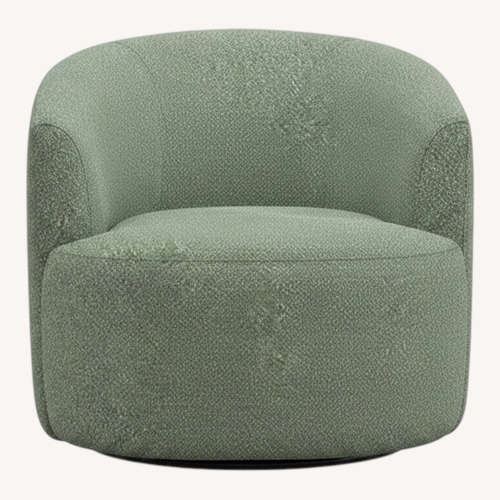 Used Walmart Boucle Swivel Accent Chair for sale on AptDeco