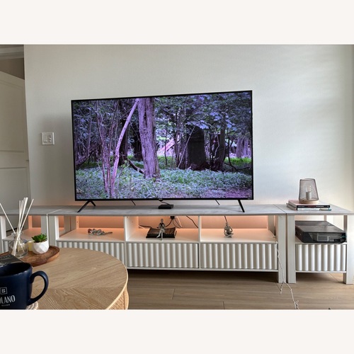 Used Wayfair White Wood Media Storage for sale on AptDeco