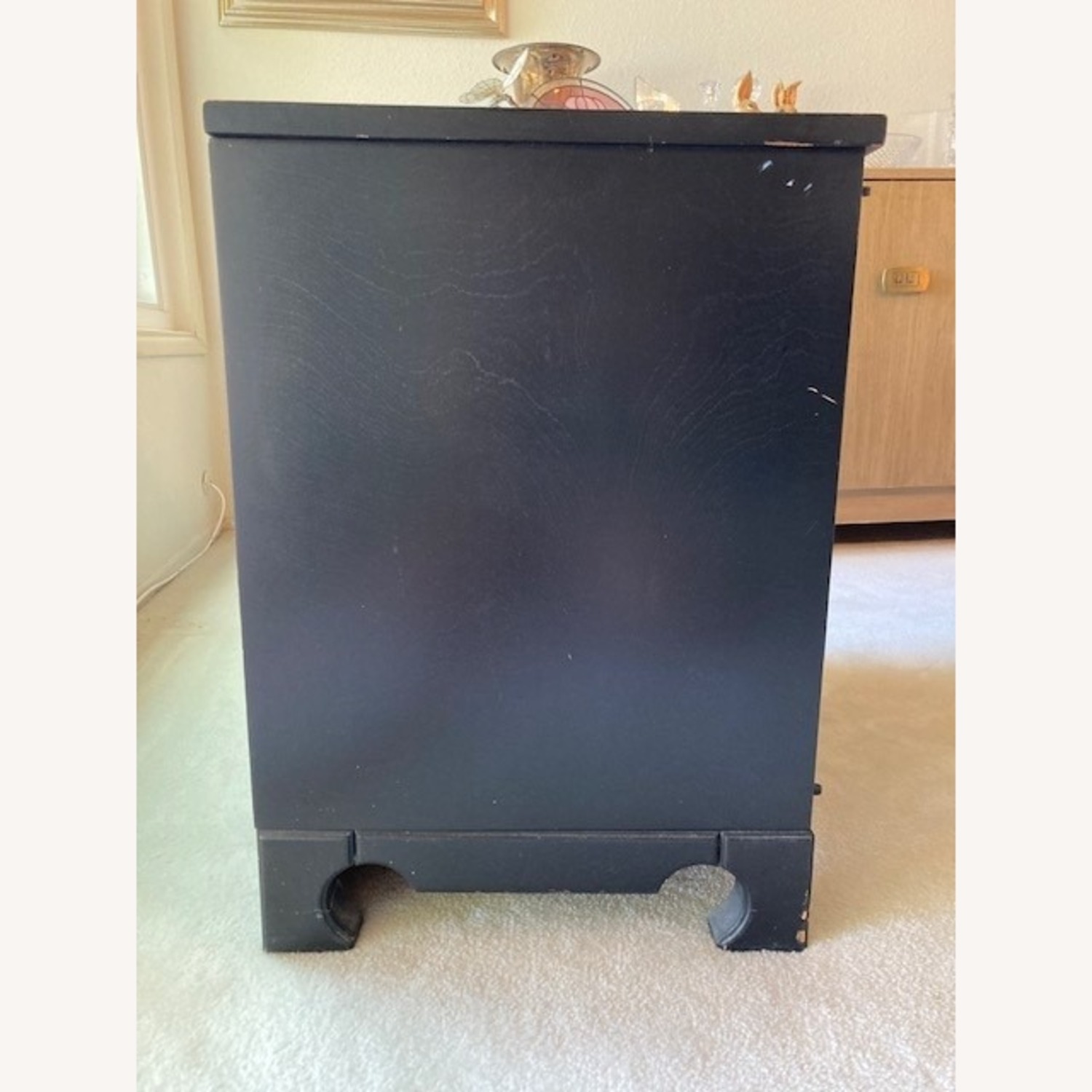 Black Asian Design Side Cabinet - image-2