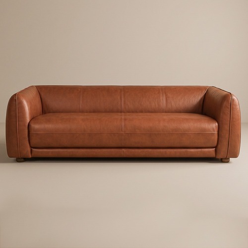 Used Echo Brown Leather Sofa for sale on AptDeco