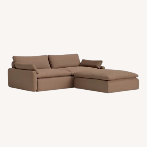 Used Floyd Sink Down Sectional W Ottoman for sale on AptDeco