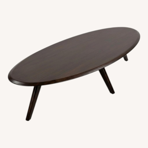 Used Bernhardt Luca Oval Occasional Table  for sale on AptDeco