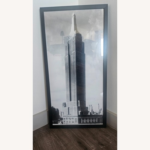 Used Black Glass Wall Art for sale on AptDeco