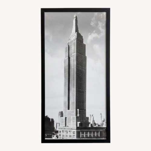 Used Black Glass Wall Art for sale on AptDeco