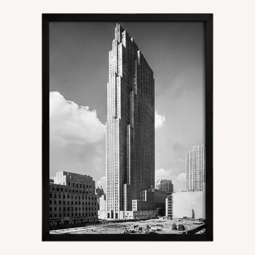 Used Classic Black/White Photo Rockefeller Center  for sale on AptDeco