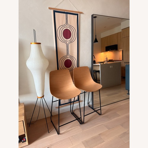 Used Blu Dot Clean Cut Stool with Sled Leg for sale on AptDeco