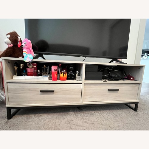 Used Light Brown Media Storage for sale on AptDeco