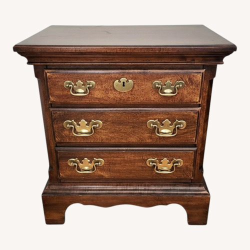 Used Dark Brown Wooden Side Dresser for sale on AptDeco