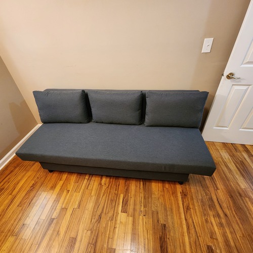 Used IKEA ÄLVDALEN Dark Gray Fabric Sleeper Sofa for sale on AptDeco