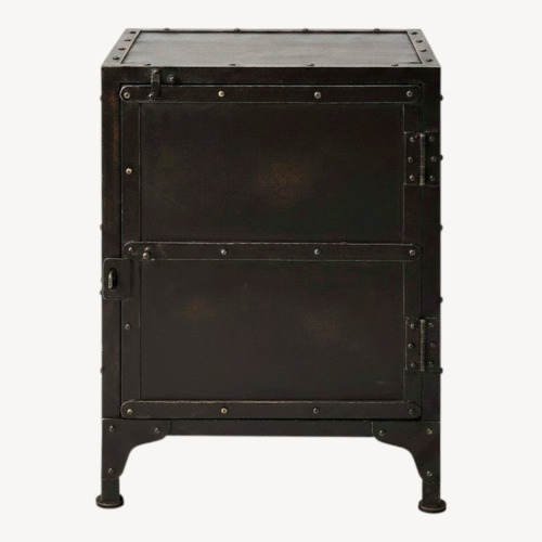 Used Butler Owen Industrial Iron End Table for sale on AptDeco