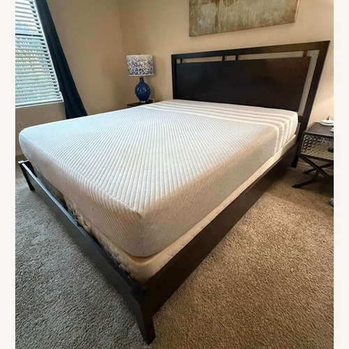 Used Cal King Headboard & Frame for sale on AptDeco
