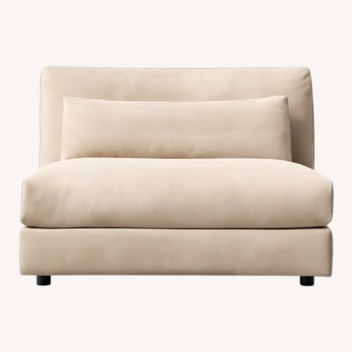 Used Restoration Hardware Lugano Natural Accent Chair for sale on AptDeco
