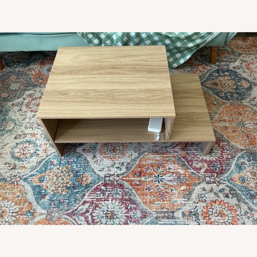 Used IKEA HOLMERUD Light Brown Coffee Table for sale on AptDeco