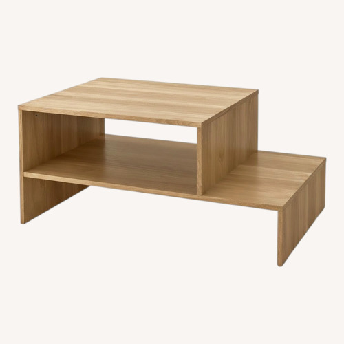 Used IKEA HOLMERUD Light Brown Coffee Table for sale on AptDeco