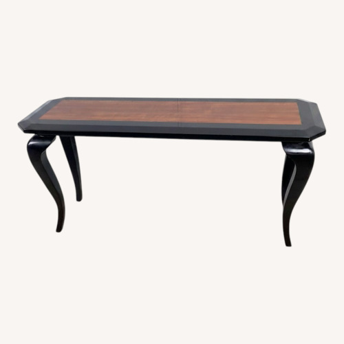 Used Postmodern Black Lacquer Console Table for sale on AptDeco