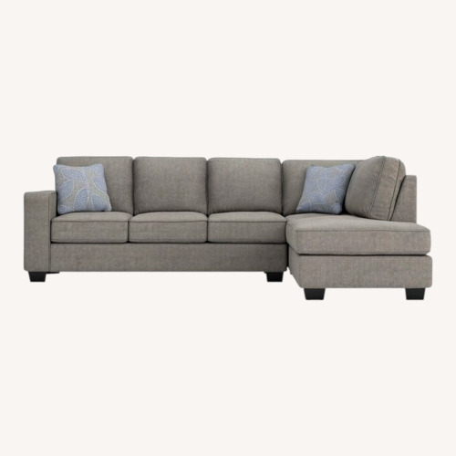 Used Ashley Gray Sectional Sofa for sale on AptDeco