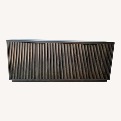 Used Dark Brown Wood Sideboard for sale on AptDeco