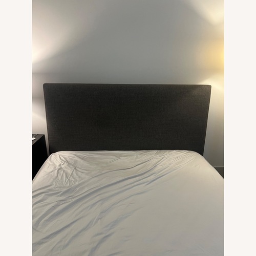 Used Room & Board Ella Queen Bed in Grey for sale on AptDeco