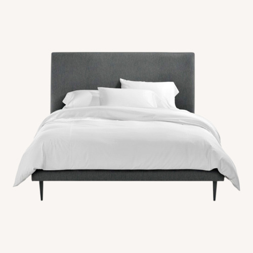 Used Room & Board Ella Queen Bed in Grey for sale on AptDeco