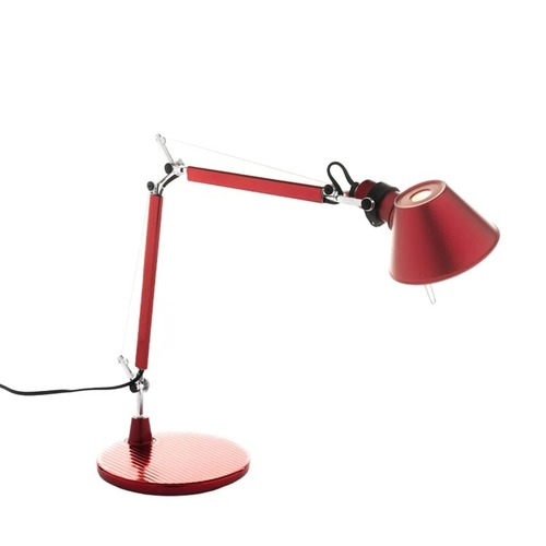 Used Artemide Tolomeo Micro Table Lamp Red for sale on AptDeco