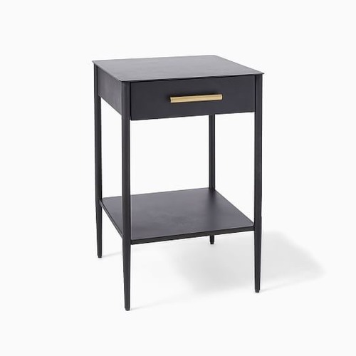Used West Elm Metalwork Nightstands 2 for sale on AptDeco