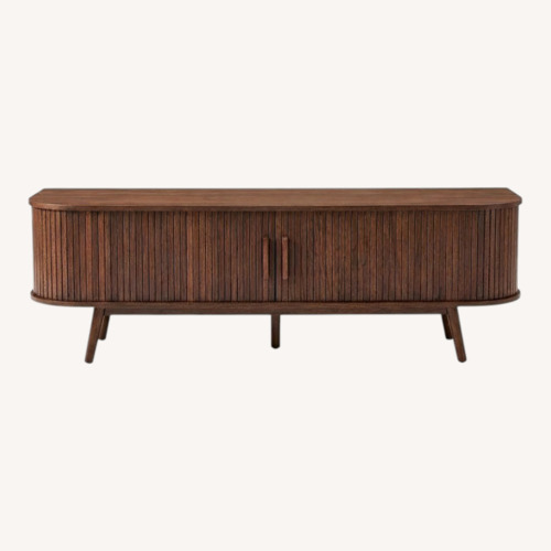Used George Oliver 59-inch Fluted TV Stand for sale on AptDeco