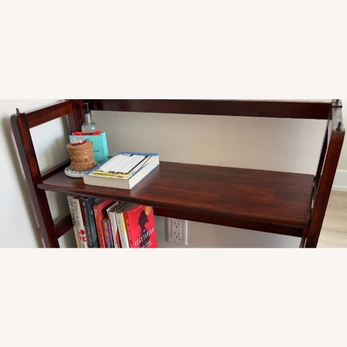 Used Wayfair Union Rustic Jil Folding Wood Bookcase for sale on AptDeco