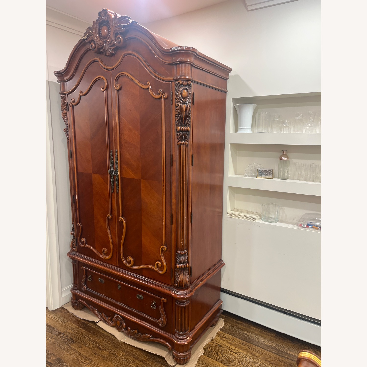 Pulaski Armoires Hanging Shelf Options - image-2