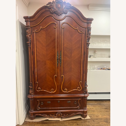 Used Pulaski Armoires Hanging Shelf Options for sale on AptDeco