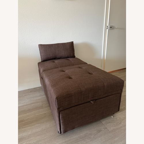 Used Single Sear Chaise Ottoman Sleeper for sale on AptDeco