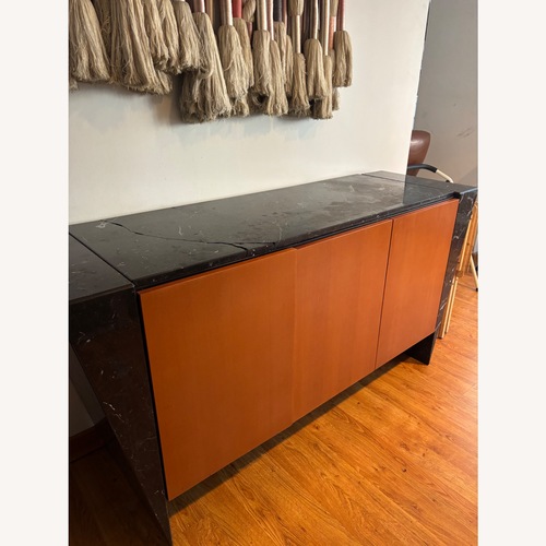 Used Wood and Marble Sideboard for sale on AptDeco