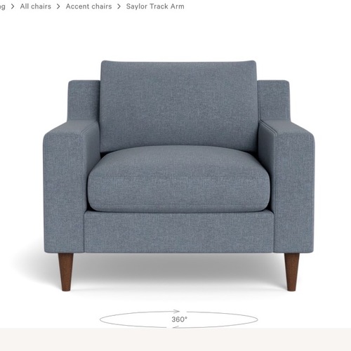 Used Interior Define Saylor Accent Chair for sale on AptDeco