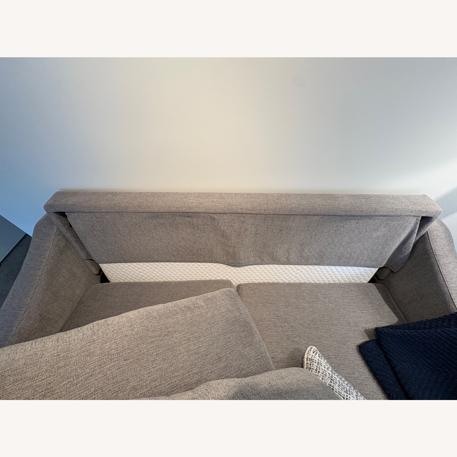 Crate & Barrel Queen Sleeper Sofa - image-3