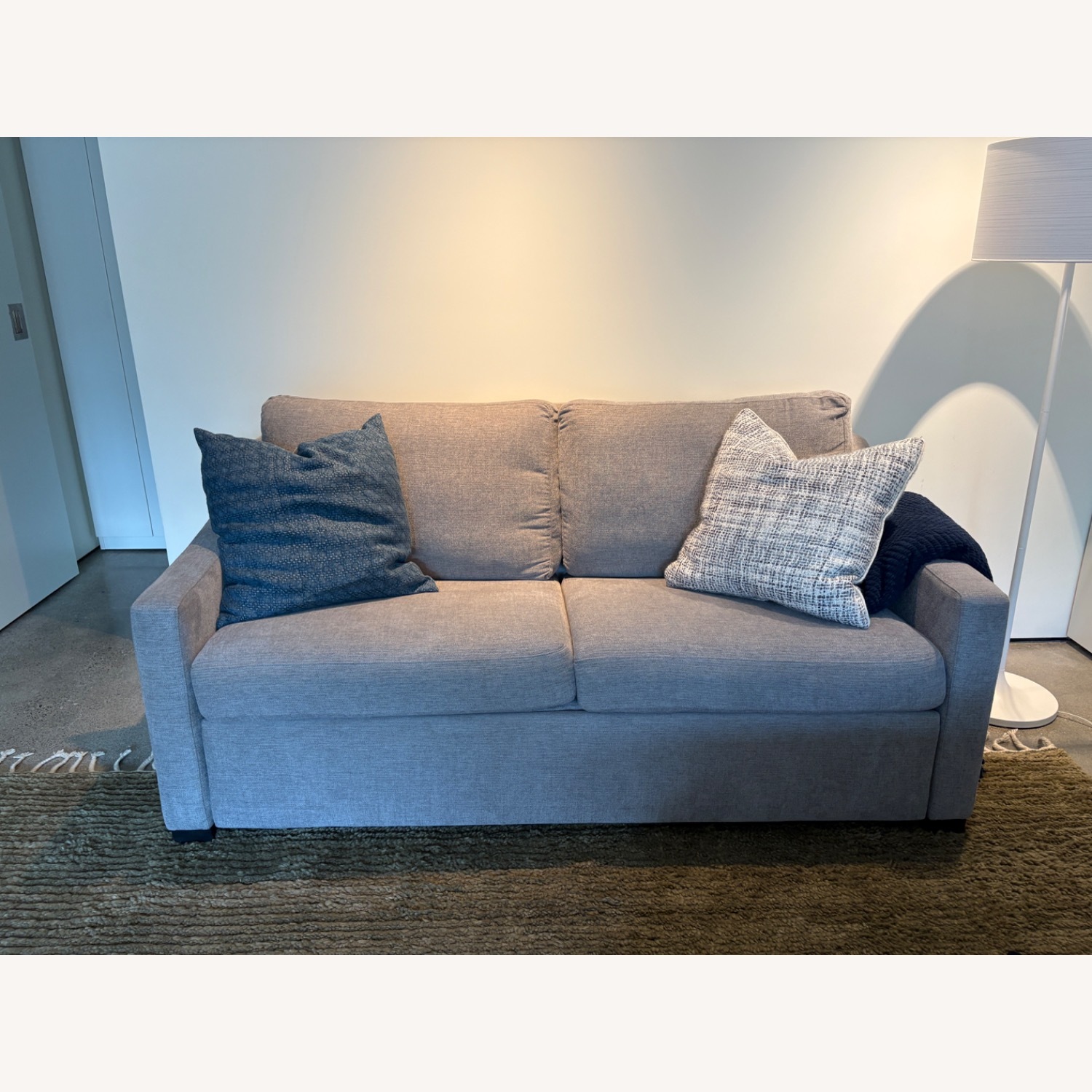 Crate & Barrel Queen Sleeper Sofa - image-2
