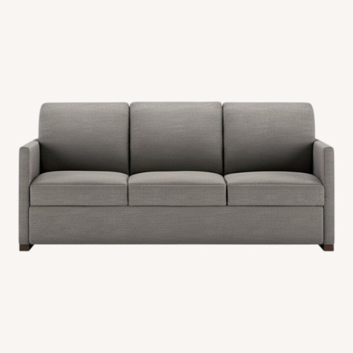 Used American Leather Dark Brown Fabric Sleeper Sofa for sale on AptDeco