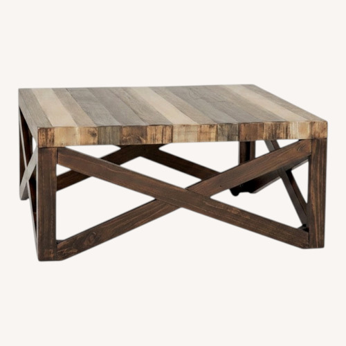 Used Rooms To Go Westover Hills II Wood Coffee Table for sale on AptDeco